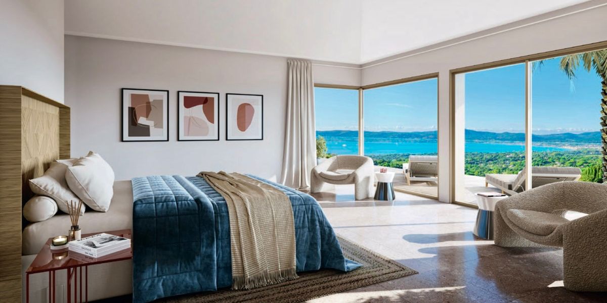 SAINT-TROPEZ Villa en baie de Saint Tropez, 6 pièces. 400 m2, Piscine et jardin privatif 3