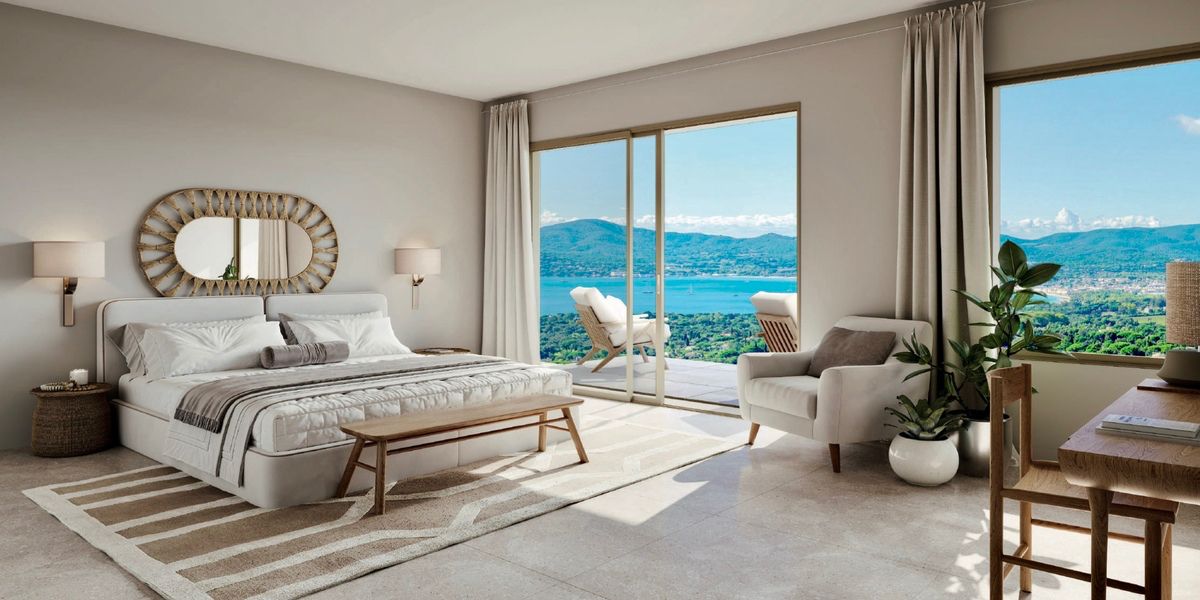 SAINT-TROPEZ Villa en baie de Saint Tropez, 6 pièces. 400 m2, Piscine et jardin privatif 4