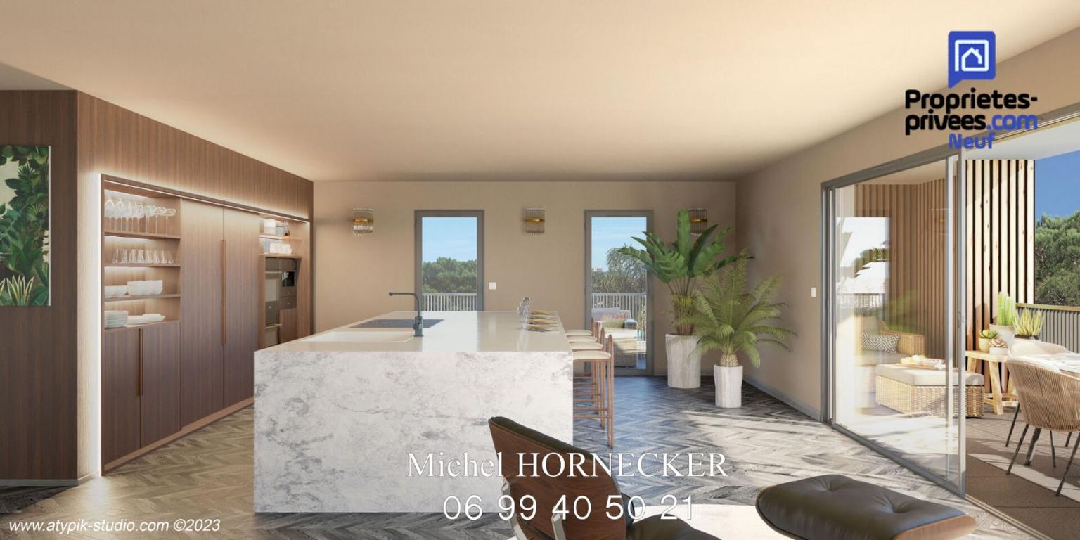 SETE Proche de l'Espace Brassens, T3 de plus de 72 m² en rez-de-chaussée, terrasse de près de 30 m²  Sud Ouest 4