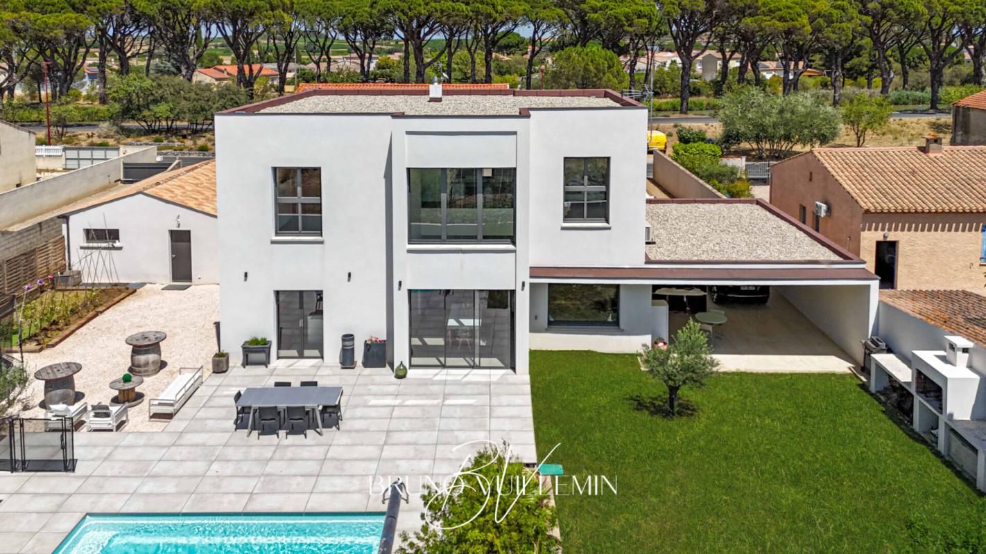 NARBONNE VILLA D'ARCHITECTE CLASSEE DOUBLE A / PISCINE, GARAGE & CARPORT / 2 SUITES et 3 CHAMBRES 1