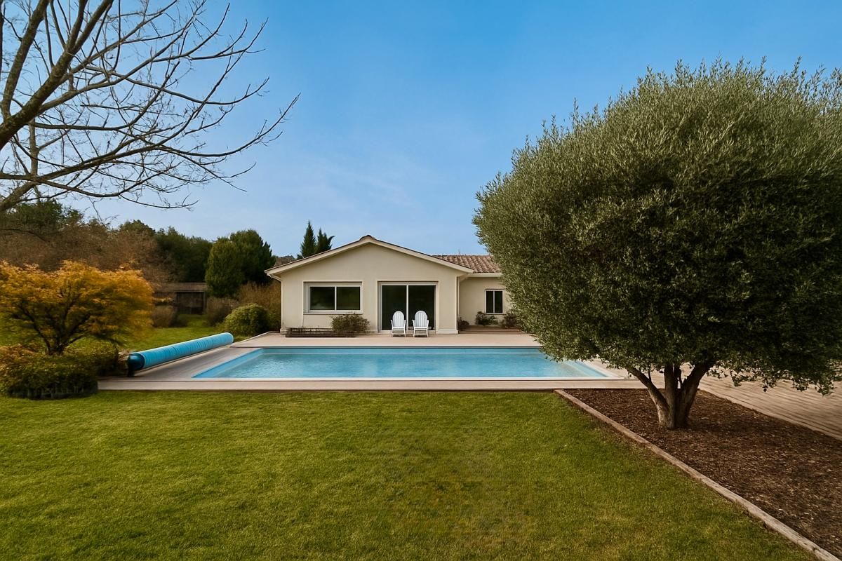 SALLES Maison Salles 6 pièces 4 chambres 135 m2 garage double+ piscine 2