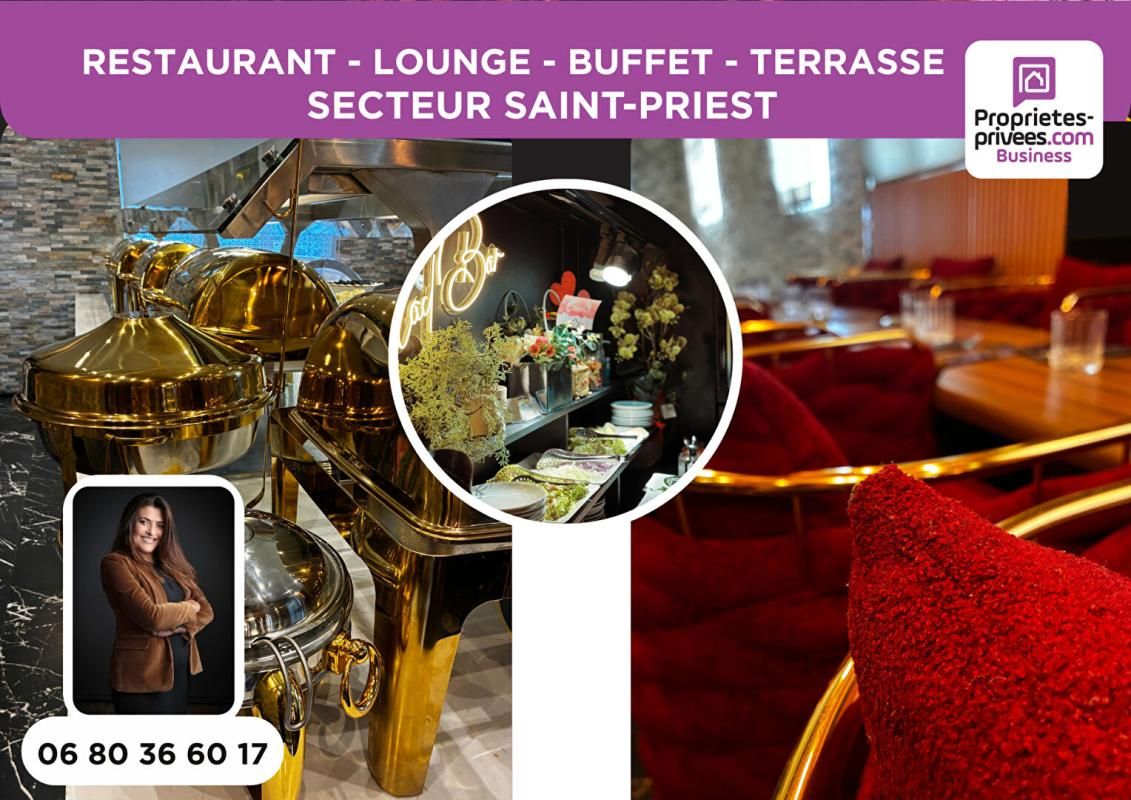 SAINT-PRIEST Secteur Saint-Priest, Genas, Corbas - Restaurant / Buffet & Lounge / Terrasse 4