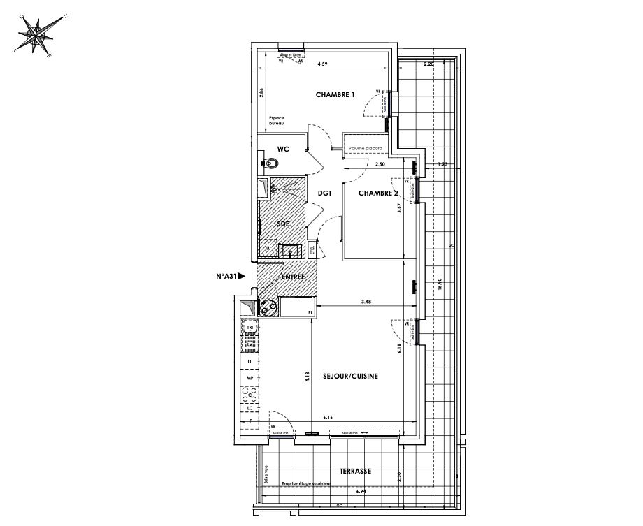 LA CIOTAT Appartement dernier étage La Ciotat 3 pièces 71.7 m2 495 000 4