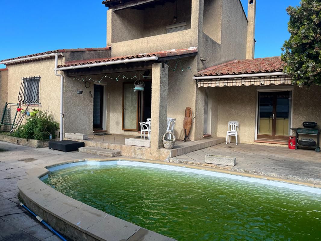 FOS-SUR-MER Maison Fos Sur Mer 5 pièce(s) 121 m2 + TERRAIN 663M2 +Piscine + Double Terrasse 1