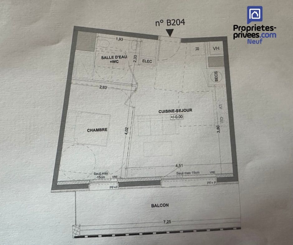 SAINT-MALO Appartement Saint Malo 2 pièce(s) 40 m2 2
