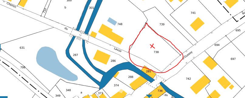 LA COUR-MARIGNY Terrain La Cour Marigny 1 313  m2 2