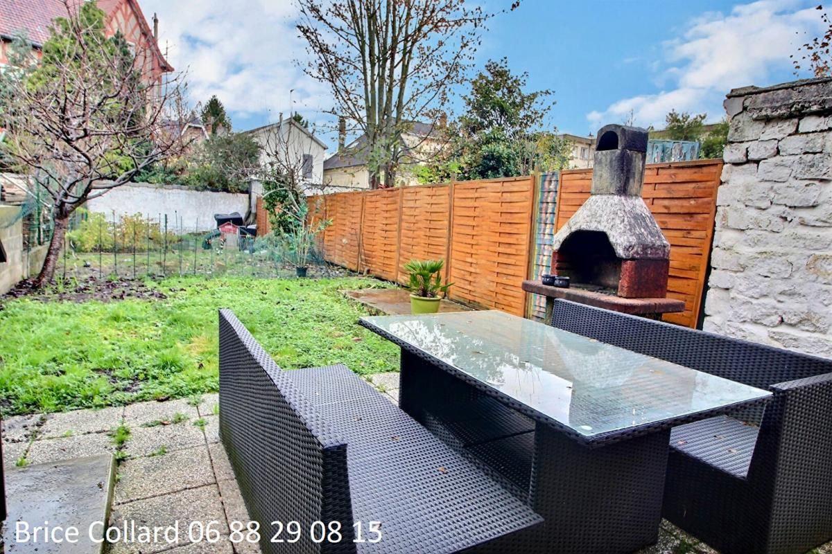 CREIL 60100 CREIL Charmante maison de ville 2 grandes chambres cave totale jardin 2