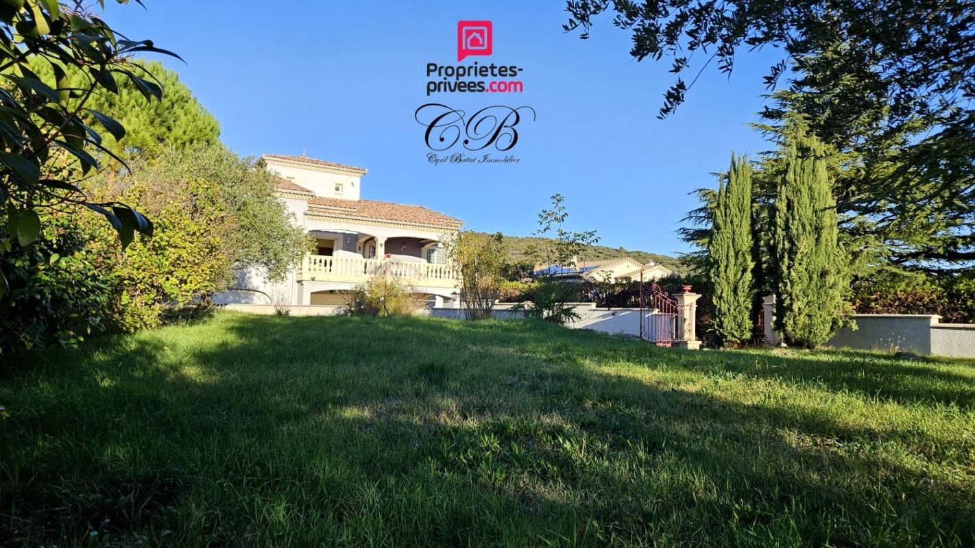 ALES Rousson ? Maison 4 faces 155 m² + studio ? Terrain  1700 m² piscinable, garages, terrasse 1