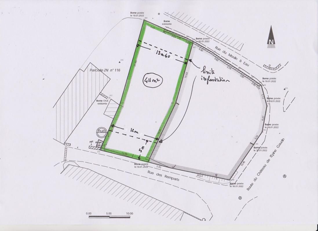 DIVATTE-SUR-LOIRE Terrain la chapelle Basse Mer (44450), 411 m2 2