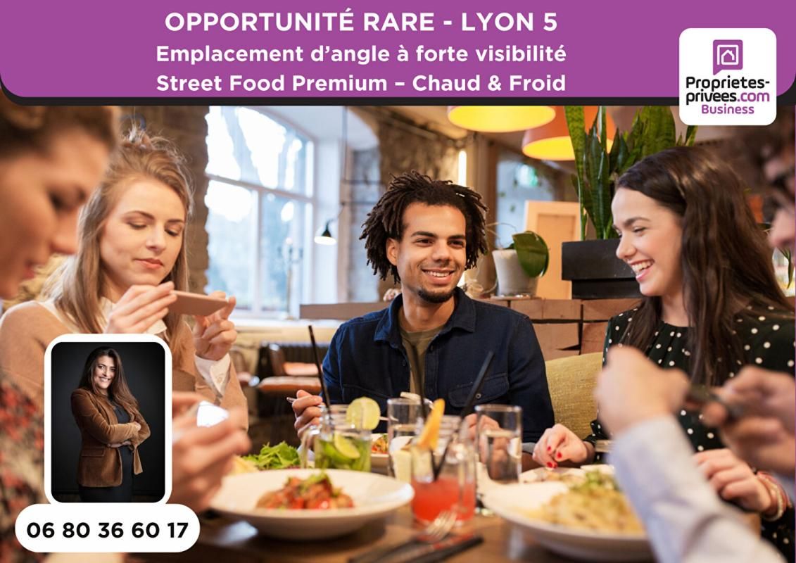 LYON-5E-ARRONDISSEMENT EXCLUSIVITÉ, 69005 LYON : Emplacement d'angle à forte visibilité - Restauration STREET FOOD chaud & froid 2