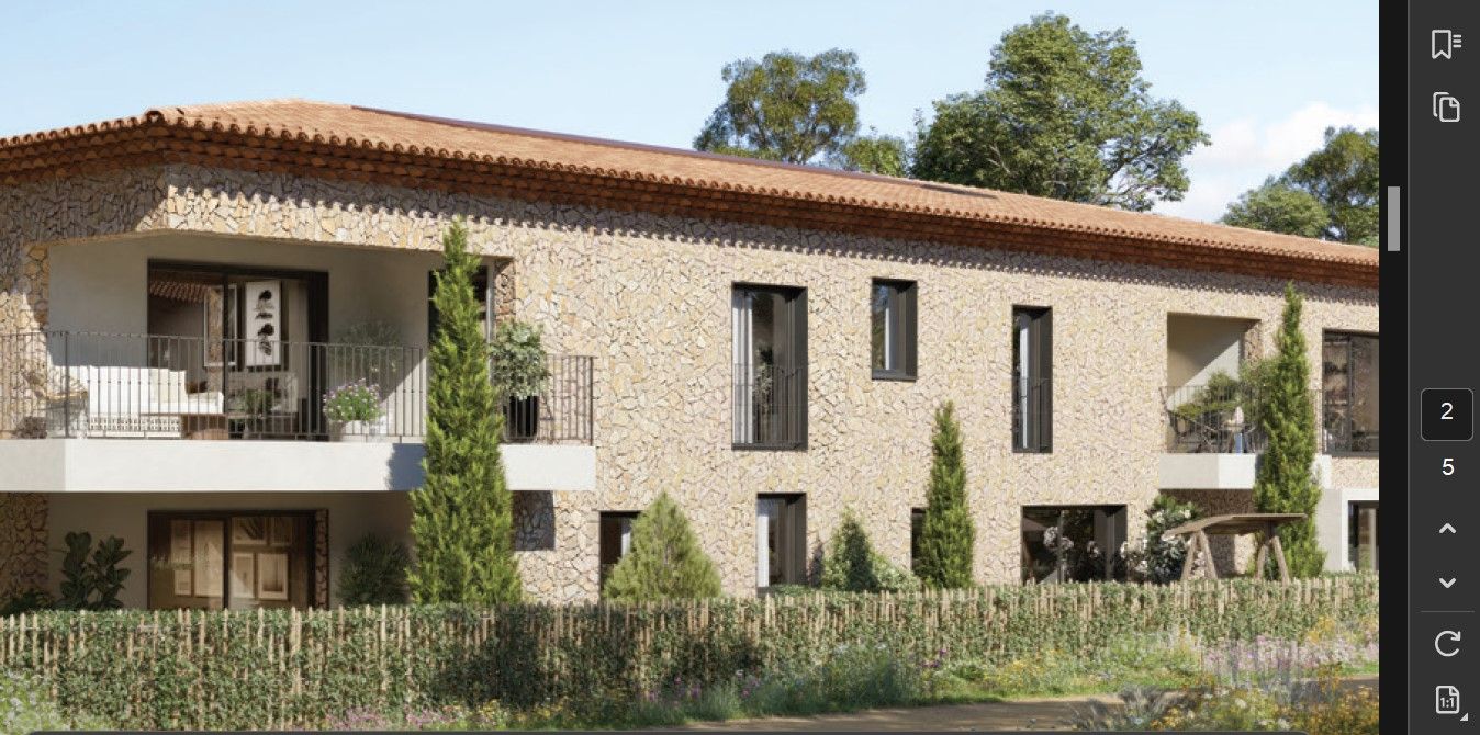 Aix en provence ,15Mn de la rotonde T4 de 92,68M2 dernier étage