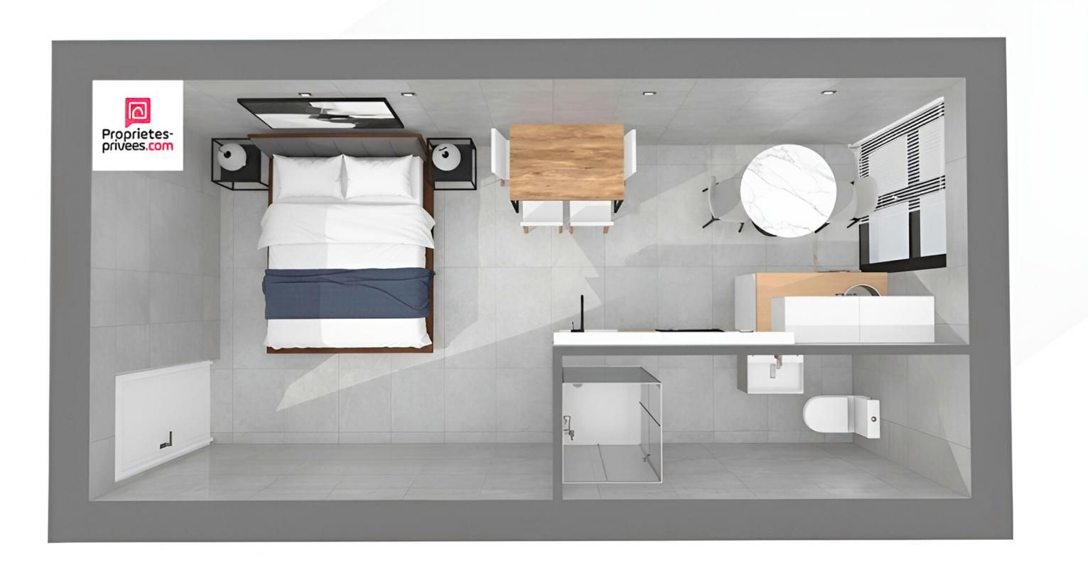 LA TRINITE Studio de 20 m² AVEC ACCÈS DIRECT À LA MER ET PARKING PRIVATIF 2