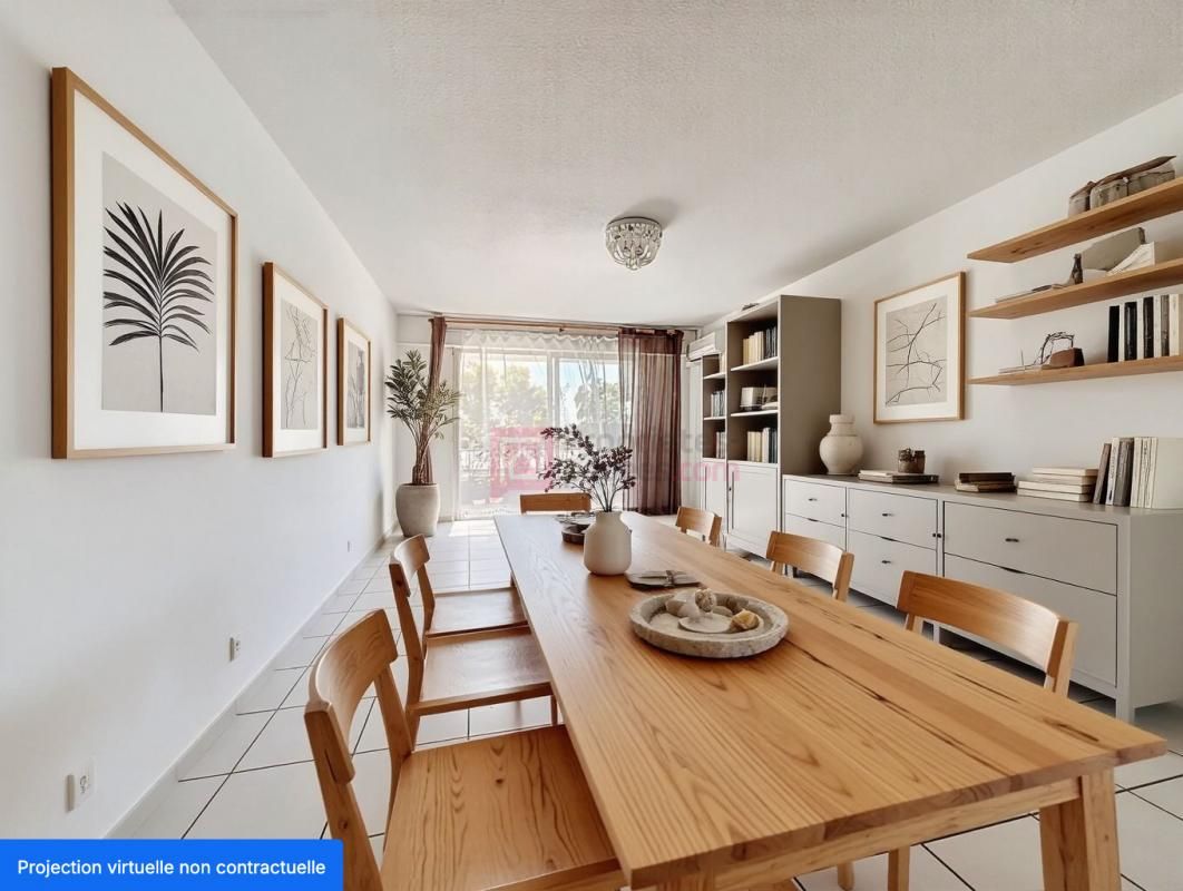 CANNES Appartement 3 pièces aperçu mer à Cannes la Bocca 4