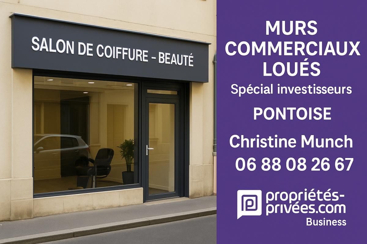PONTOISE PONTOISE  - MURS COMMERCIAUX LOUES POUR INVESTISSEURS 4