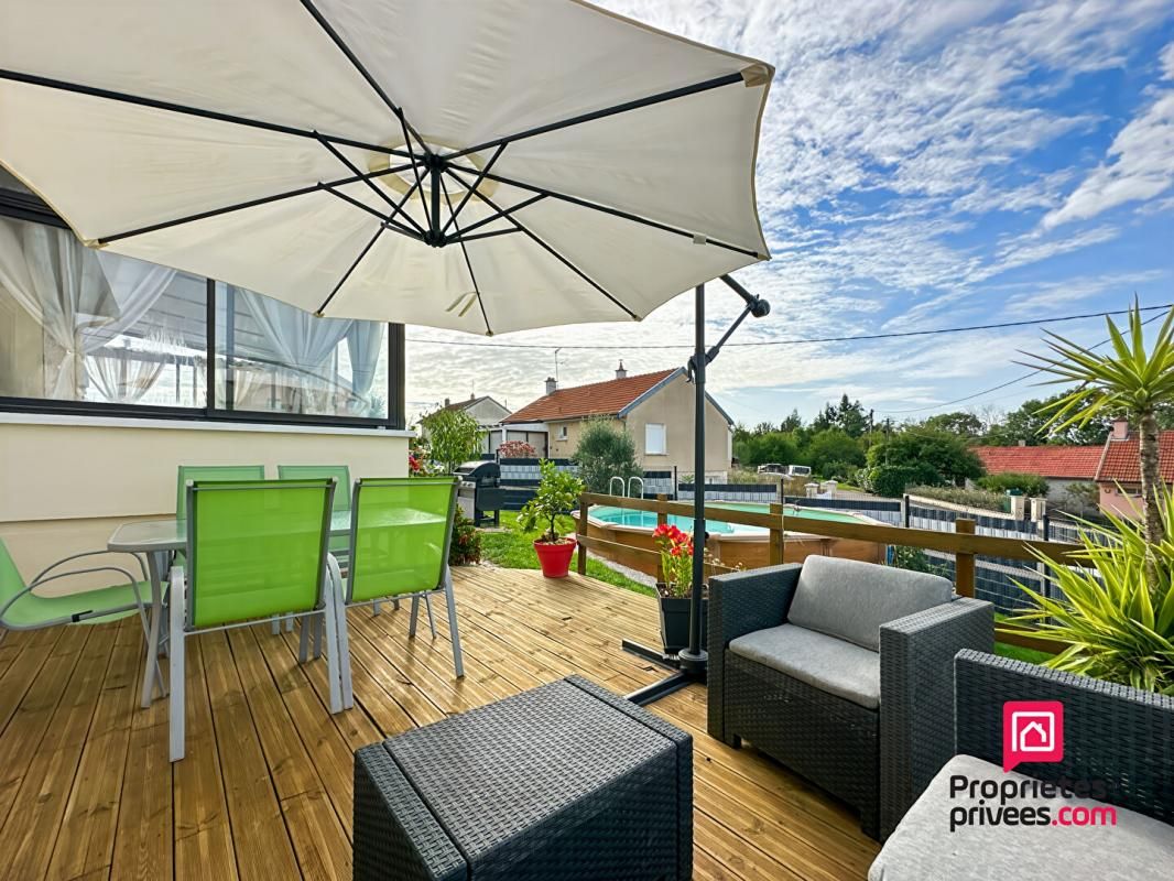 EPOISSES Pavillon sur sous sol avec jardin et piscine TOUTRY (21460) 2