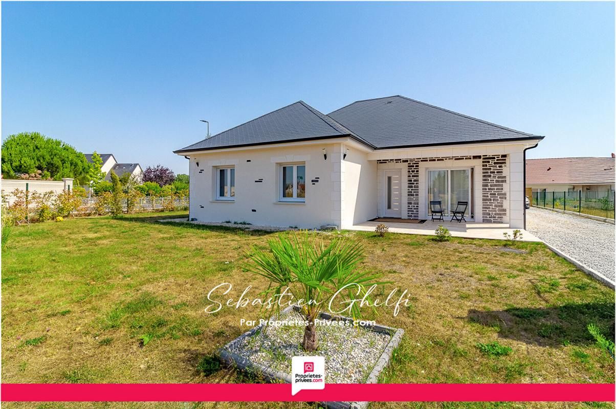 CONTRES belle maison de plain-pied avec 3 chambres-cellier-garage-terrasses 1