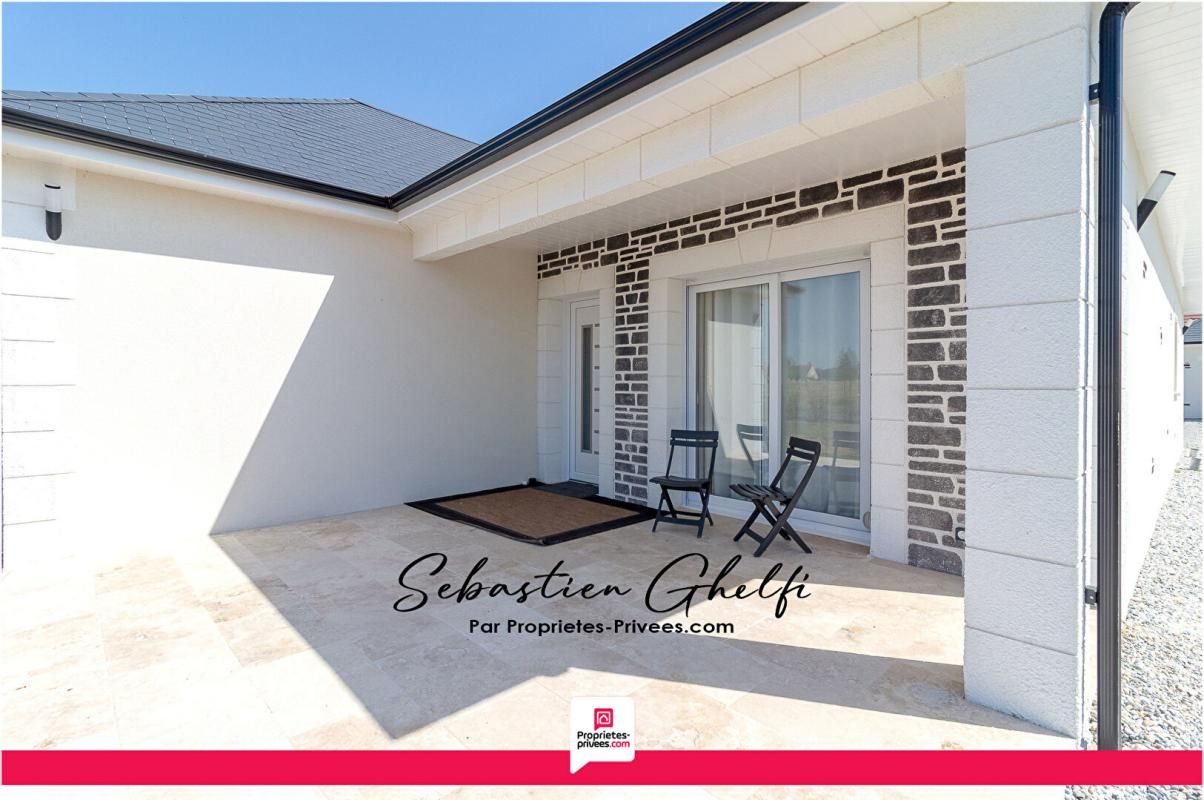 CONTRES belle maison de plain-pied avec 3 chambres-cellier-garage-terrasses 3