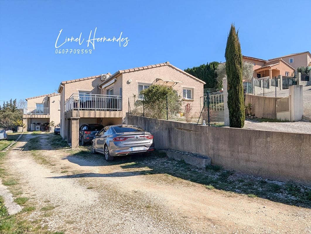 ROUSSON Maison de plain-pied de 86m² - 3 chambres - Garage - Jolie vue - Terrain de 448m² 3