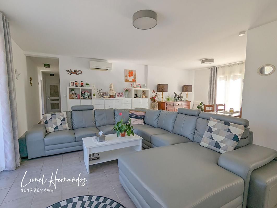 ROUSSON Maison de plain-pied de 86m² - 3 chambres - Garage - Jolie vue - Terrain de 448m² 4