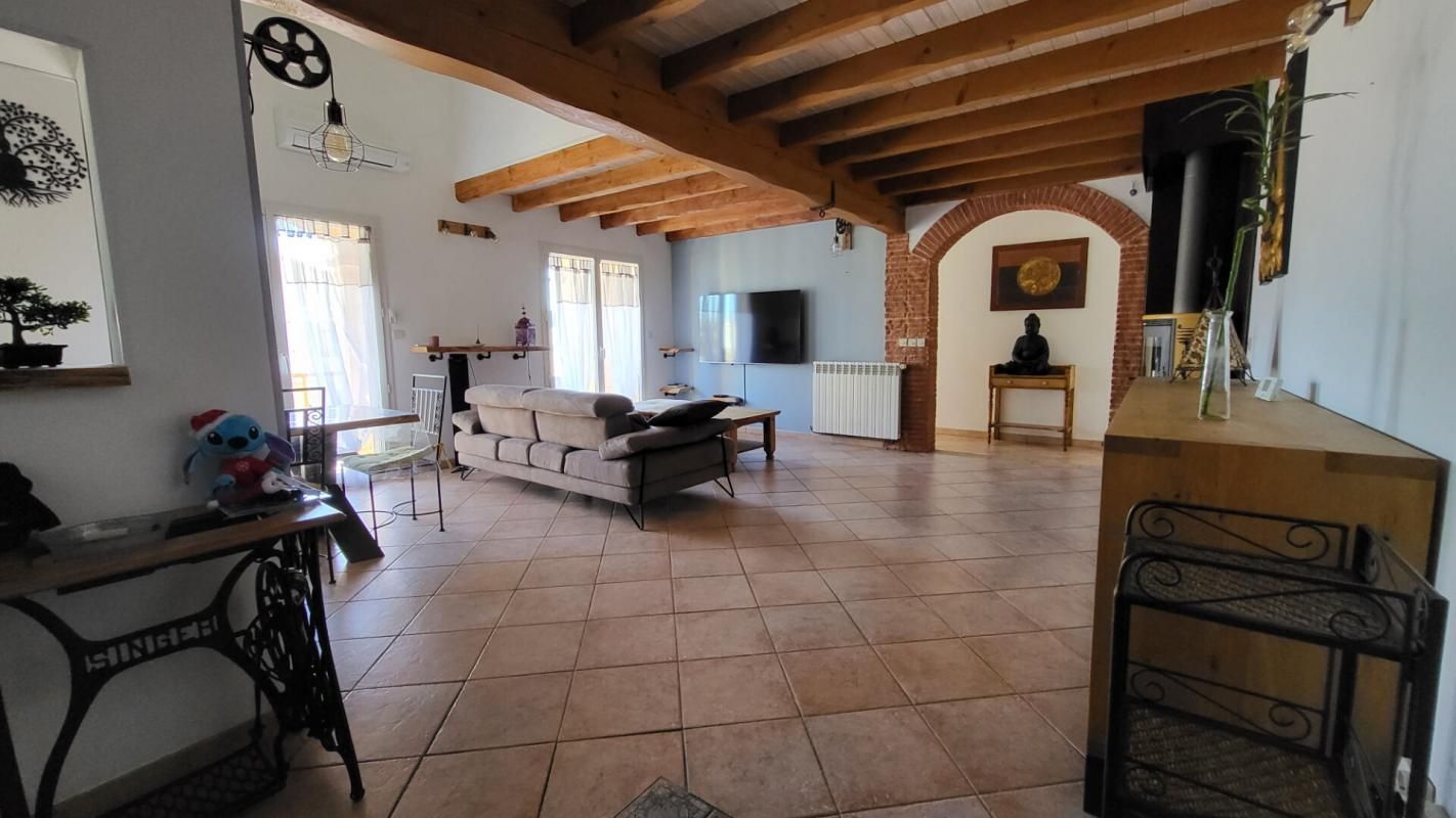 POLLESTRES VILLA 3 FACES 135 M²  GARAGE  JARDIN PISCINABLE ET SOUS-SOL 2