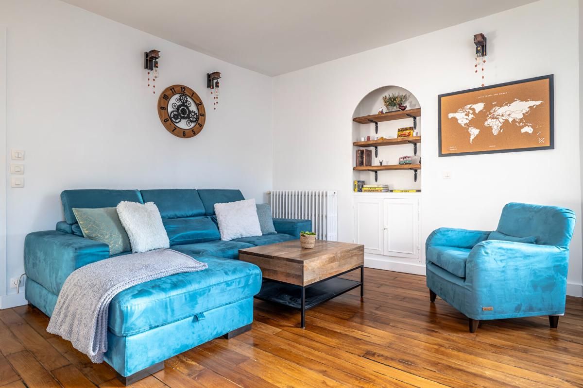 PARIS-13E-ARRONDISSEMENT Appartement Paris 3 pièces métro Tolbiac 3