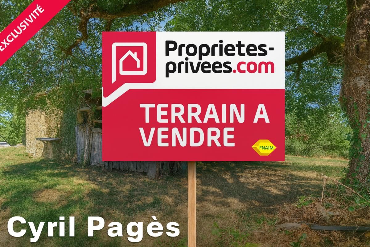 À vendre - Terrain avec grange dans le hameau de Roquecave, Lacaze