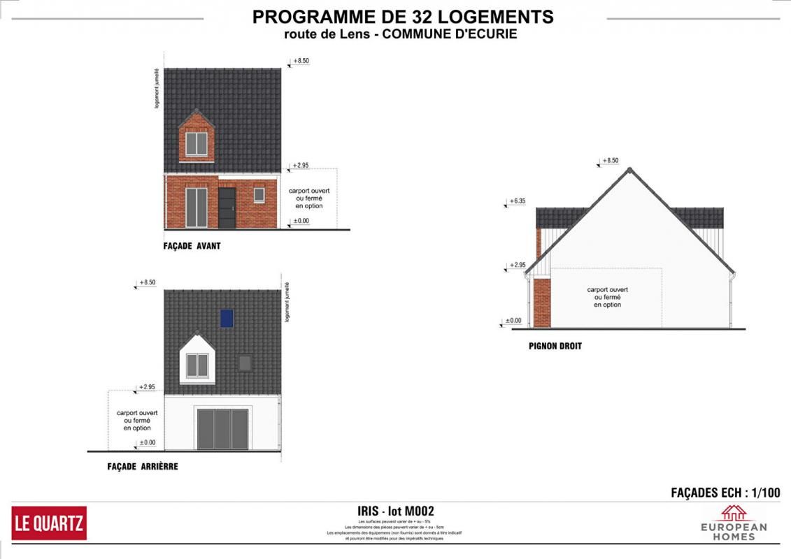 ARRAS Ecurie  Maison semi individuelle 4 pièce(s) 82 m2 2