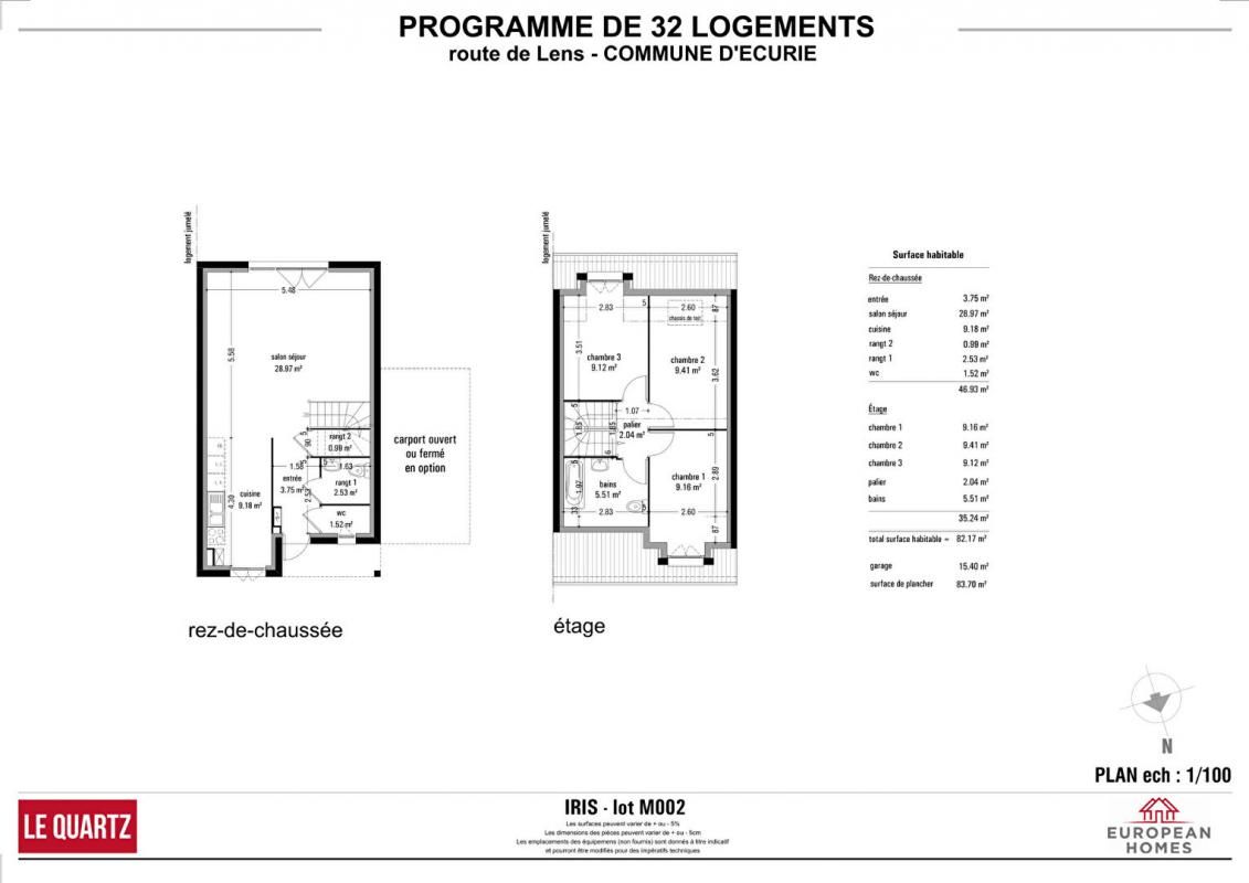ARRAS Ecurie  Maison semi individuelle 4 pièce(s) 82 m2 4