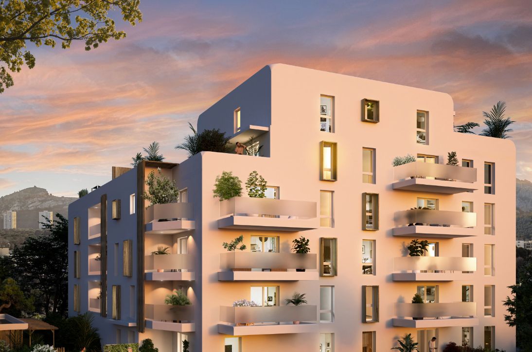 MARSEILLE-8E-ARRONDISSEMENT Marseille Vieille Chappelle 13008 T4 de 98 m2 ,jardin 100 m2 plein sud 2