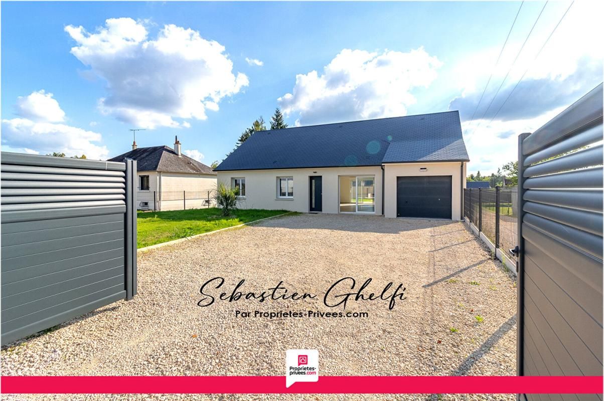 CONTRES Soings en Sologne maison de plain-pied avec 3 chambres cellier et garage 1