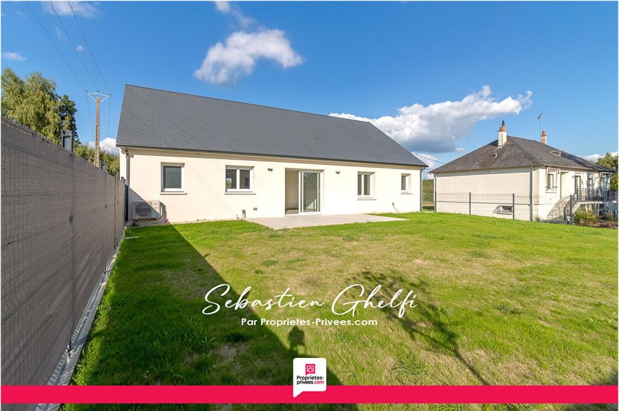 CONTRES Soings en Sologne maison de plain-pied avec 3 chambres cellier et garage 4