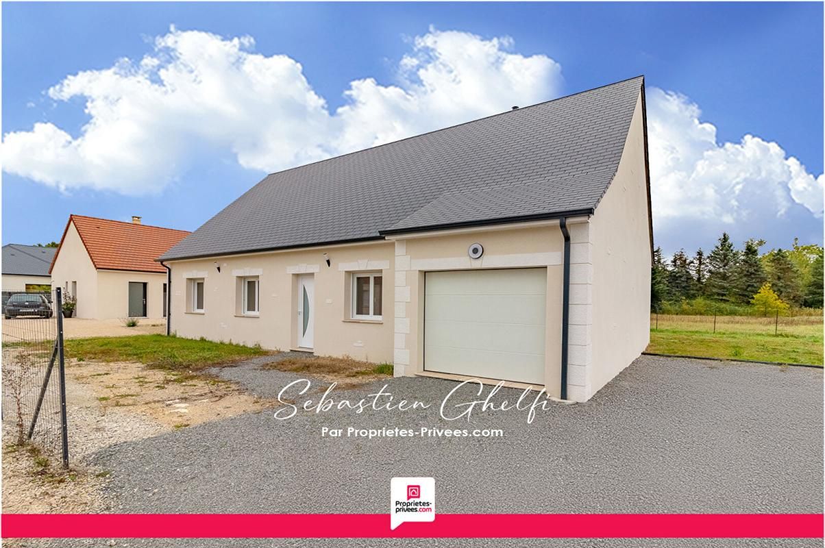 GY-EN-SOLOGNE belle maison de plain pied avec 3 chambres cellier et garage 1