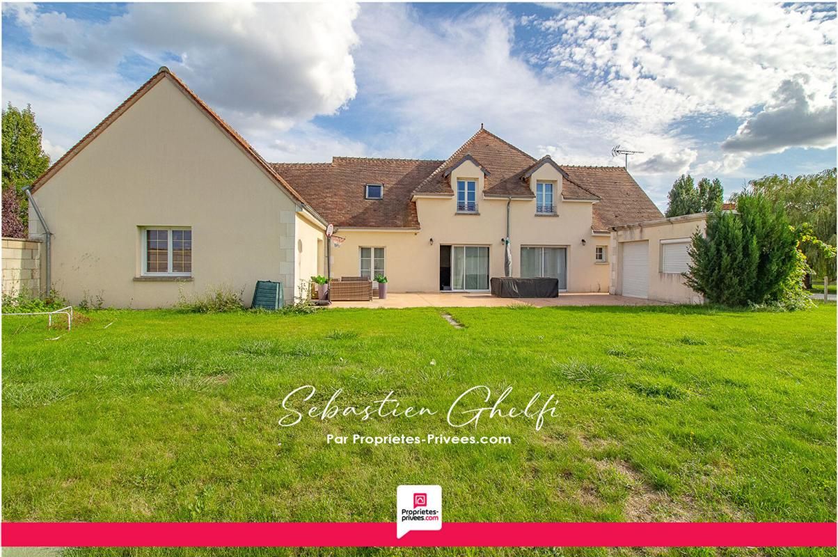 CORMERAY belle maison grande Piece de vie avec 4 chambres dont 1 suite- studio possible 3