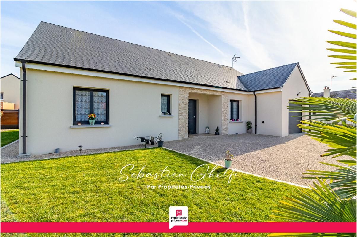 ROMORANTIN-LANTHENAY secteur nord-maison de plain pied-3 chambres dont 1 suite-cellier-garage 1