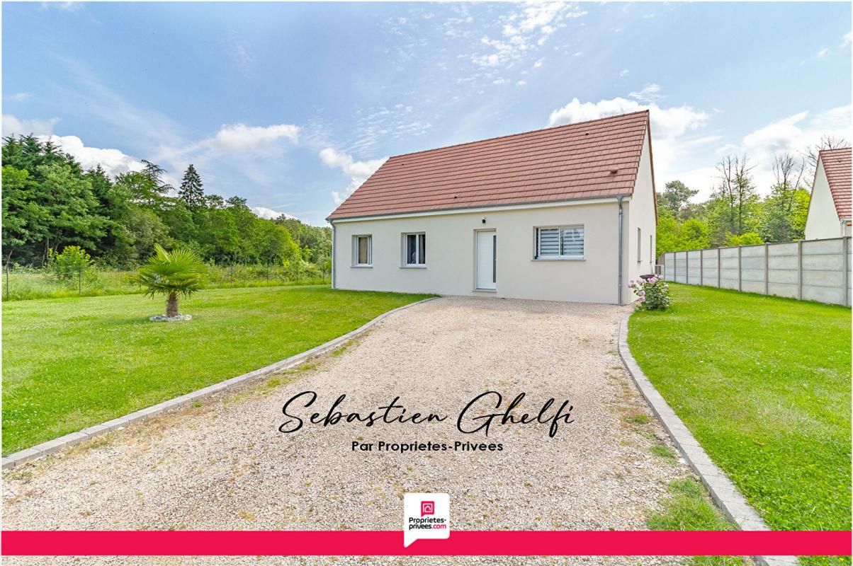 SELLES-SUR-CHER maison de plain-pied avec 3 chambres cellier grand terrain de 1860 m² 1