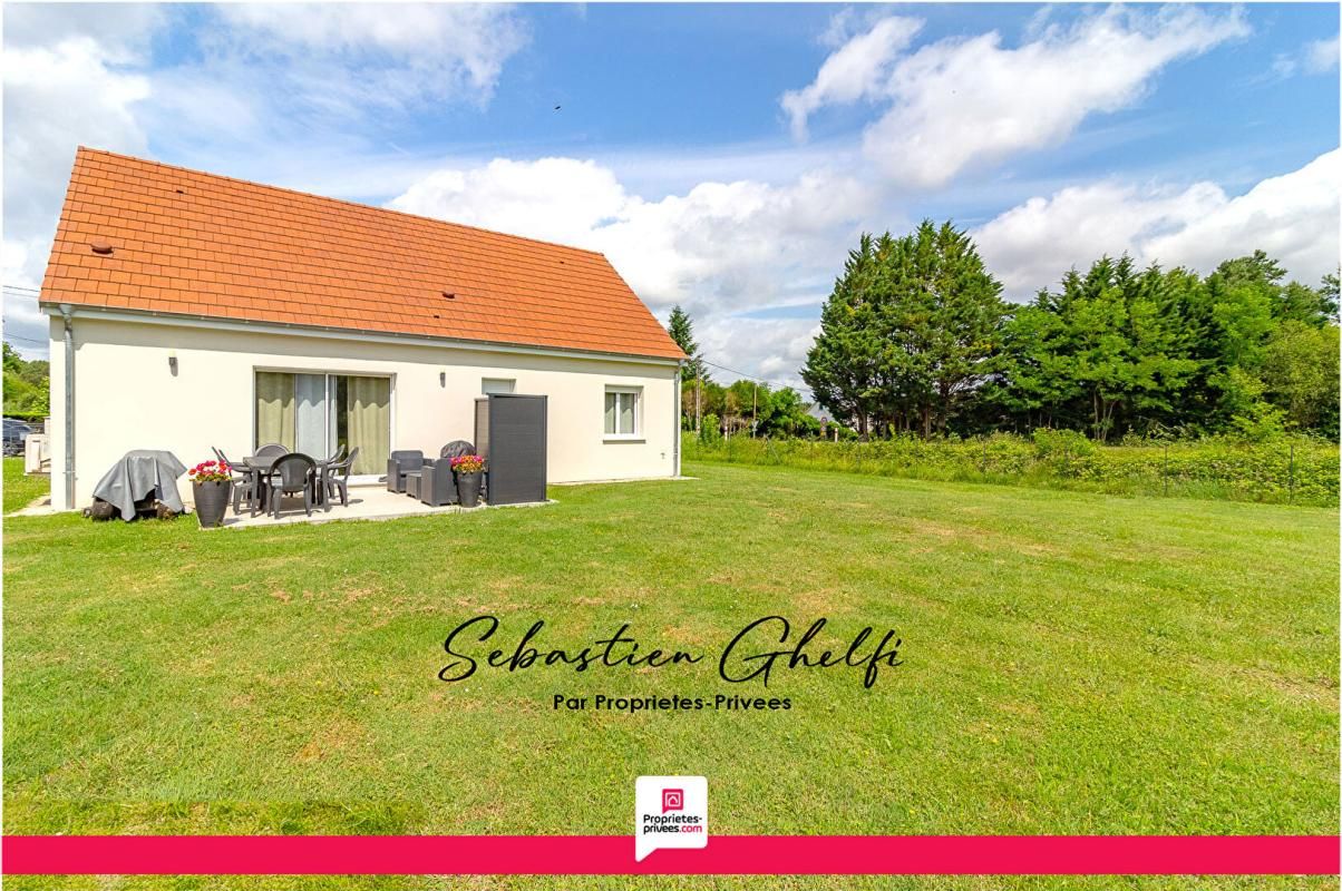 SELLES-SUR-CHER maison de plain-pied avec 3 chambres cellier grand terrain de 1860 m² 2