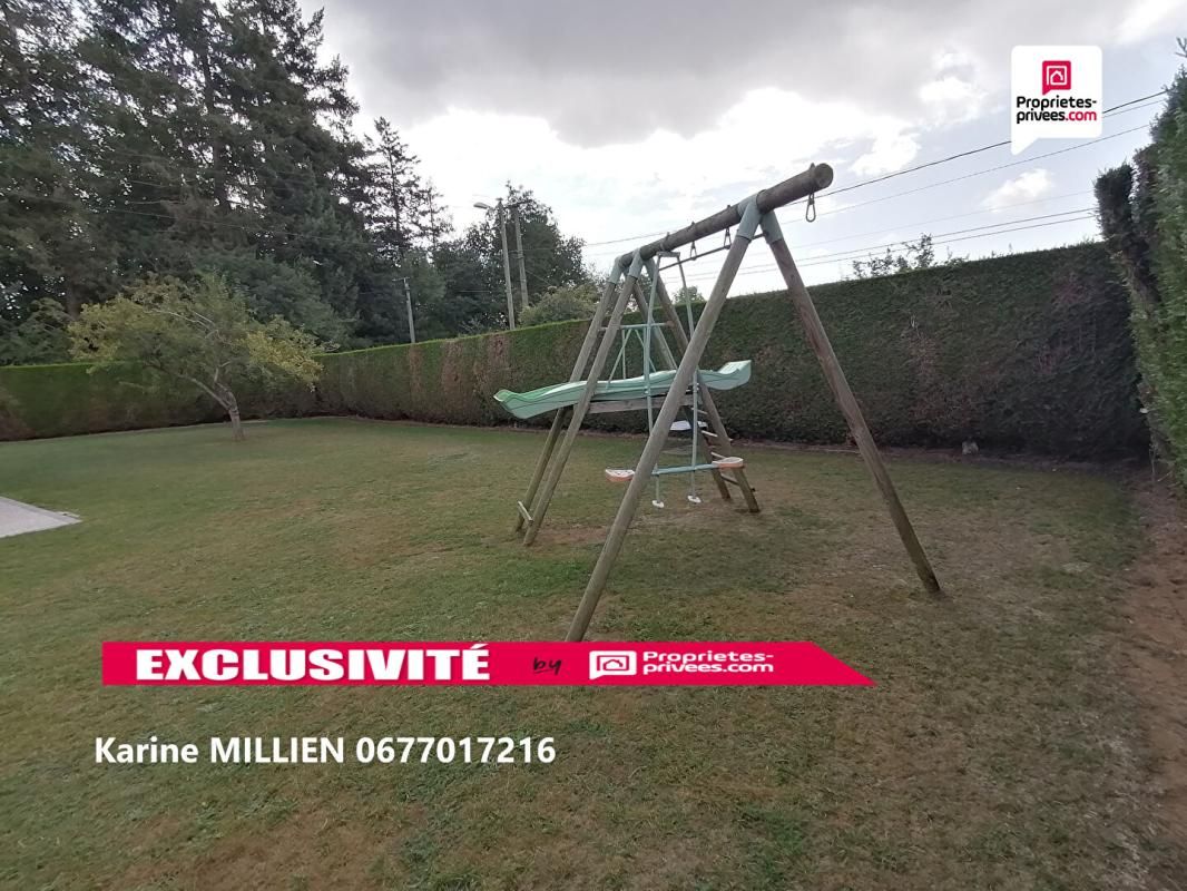 MESNIL-SUR-L'ESTREE MESNIL SUR L'ESTREE 27650 Maison individuelle sur sous-sol total - 1 étage - 4 chambres - Garage attenant - Piscine chauffée et sécurisée - Terrain - 270 000  HAI 2