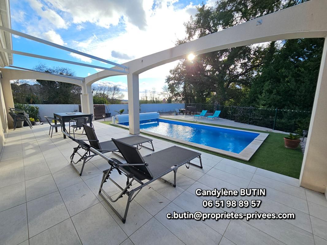 SAINT-GENIES-DE-FONTEDIT magnifique villa de 127m2 avec piscine et grand garage sur 801m2 3