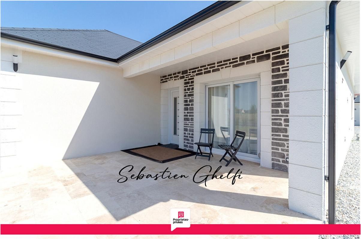 CONTRES belle maison de plain-pied avec 3 chambres-cellier-garage-terrasses 2