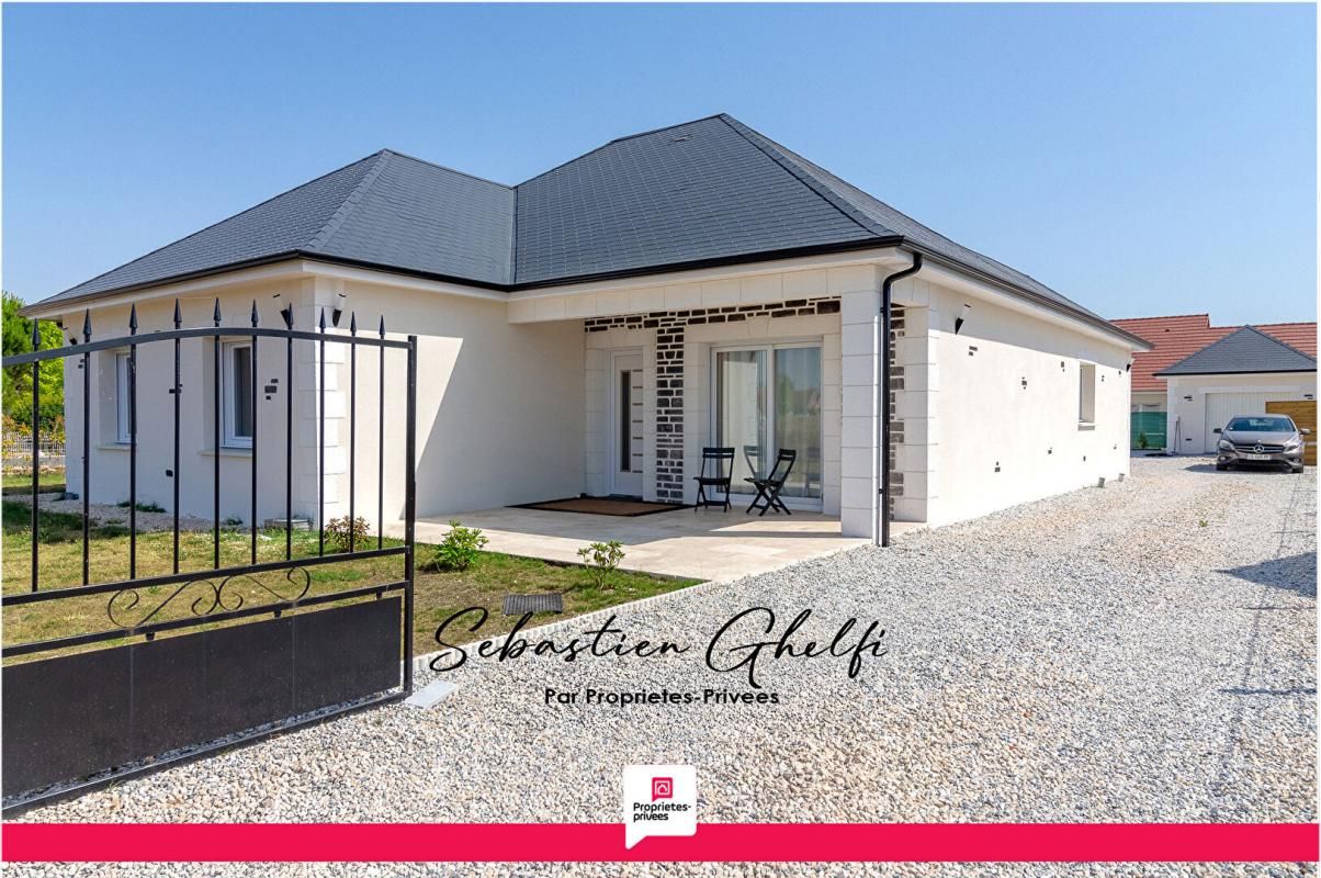 CONTRES belle maison de plain-pied avec 3 chambres-cellier-garage-terrasses 4