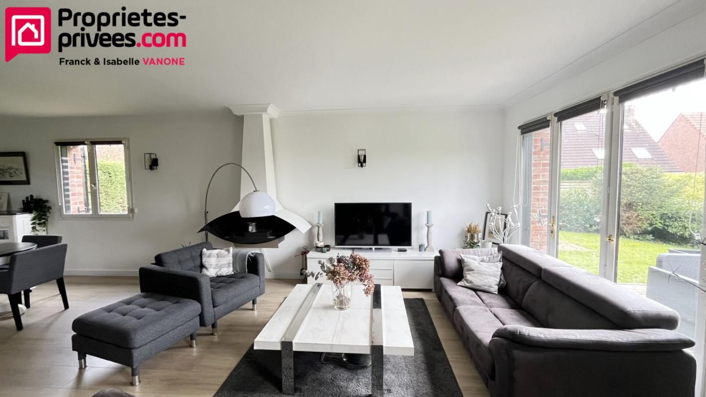 LOMPRET Individuelle lumineuse et familiale - 145 m² (190m² utiles) - 5 chambres - jardin SO - double garage - LOMPRET 3