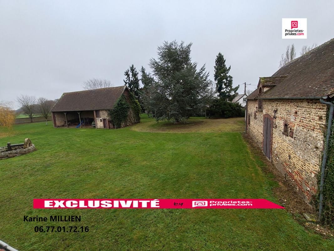 MARCILLY-LA-CAMPAGNE MARCILLY LA CAMPAGNE 27320 Maison individuelle de type longère (sans enfilade) - 1 étage - 8 chambres - Nombreuses dépendances - Terrain - 357 760  HAI 4