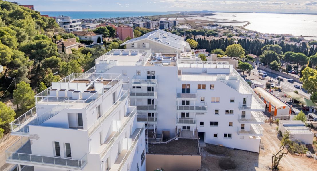 SETE T2 lumineux de plus de 40 m² avec terrasse offrant une vue dégagée sur le bassin de Thau 4