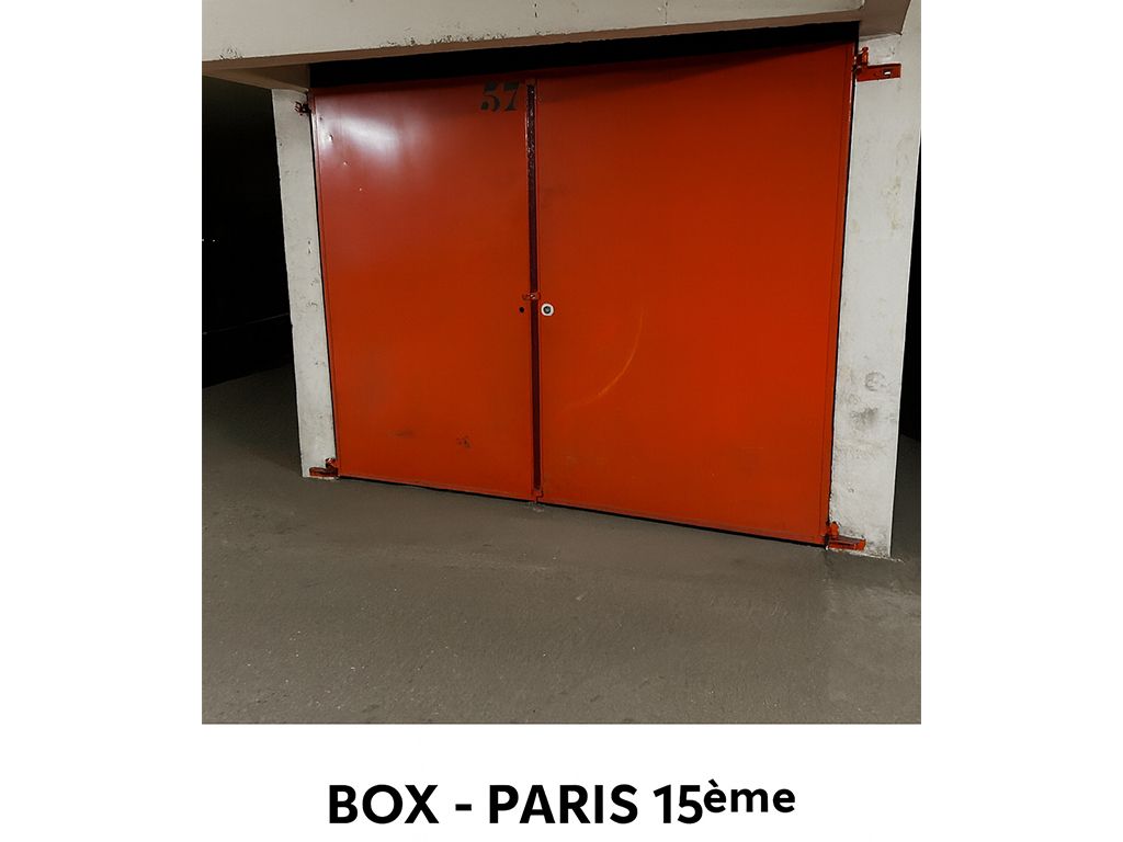 PARIS-15E-ARRONDISSEMENT Parking / box  12 m2 - 75015 PARIS - Boulevard Lefebvre - Saint-Lambert - Parc d'expo Porte de Versailles 2