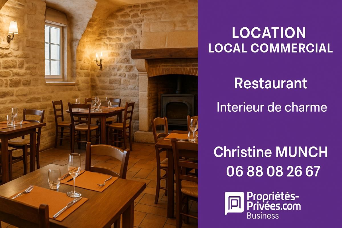 COEUR DE VILLE MAGNY EN VEXIN - LOCATION RESTAURANT 75 COUVERTS,TERRASSE