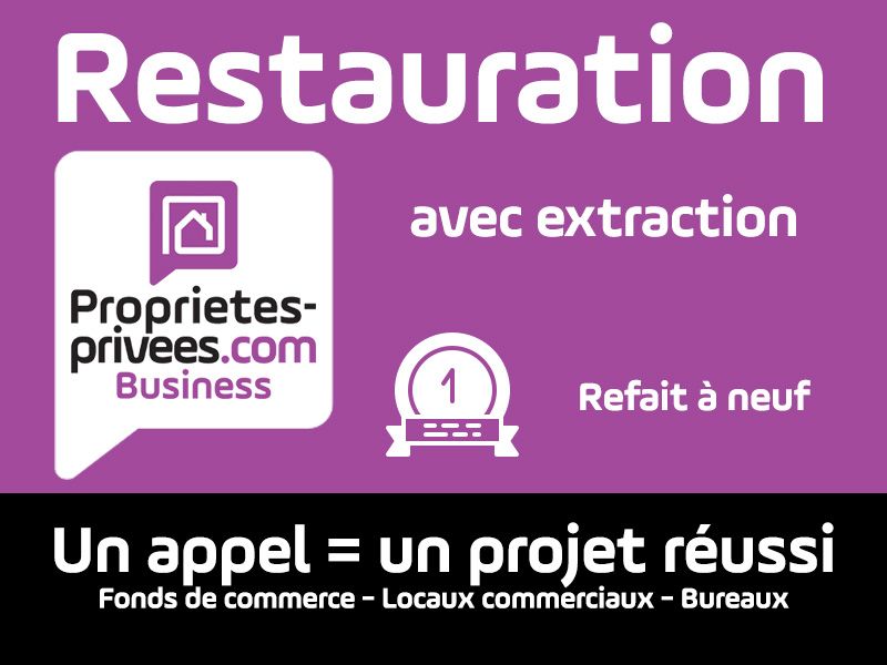 VERSAILLES SECTEUR VOISINS - Local commercial , Restaurant 235 m² 2