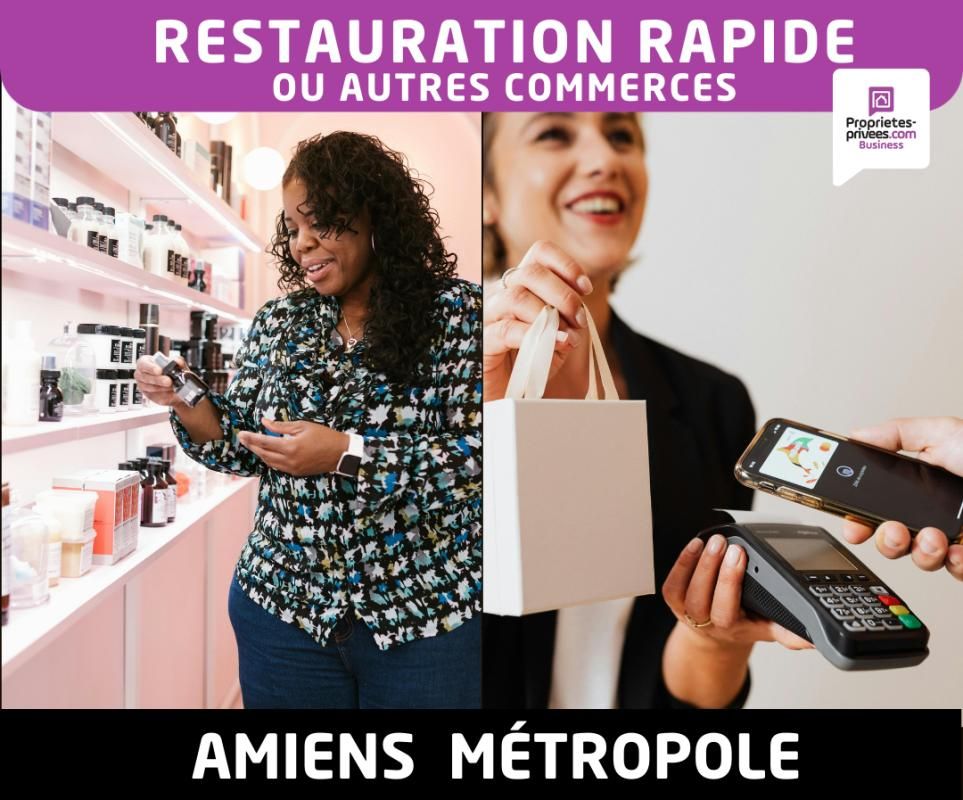 AMIENS Amiens Métropole - Droit au bail, Snack, Restauration rapide avec Terrasse 3