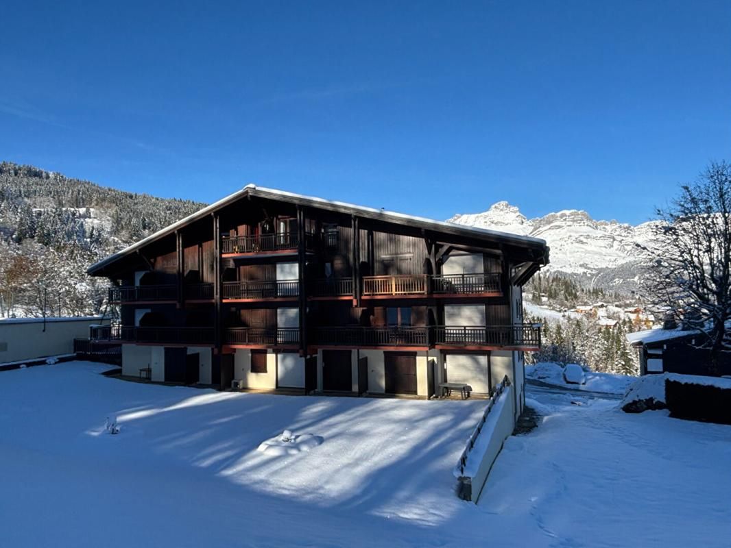 Studio 20 m2 à Combloux , aux pieds des pistes