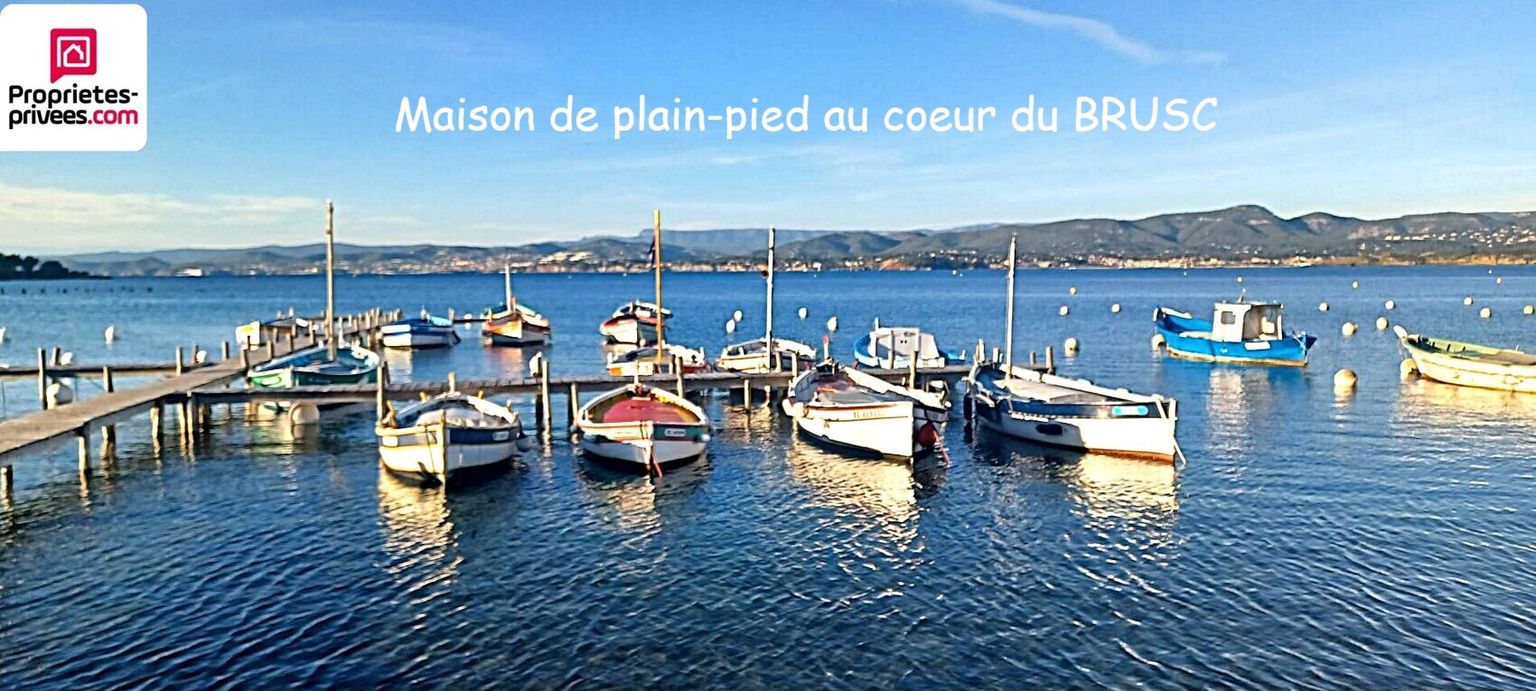 Maison de plain pied à 200 m du port du BRUSC