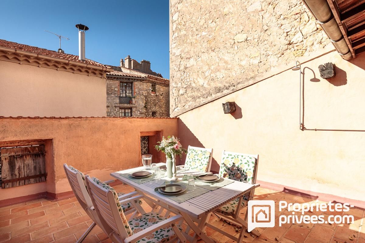 Authentique maison de village de 4 pièces avec grande terrasse